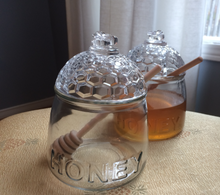Load image into Gallery viewer, Honey Pot with dipper