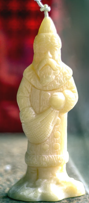 Candle - Victorian Santa
